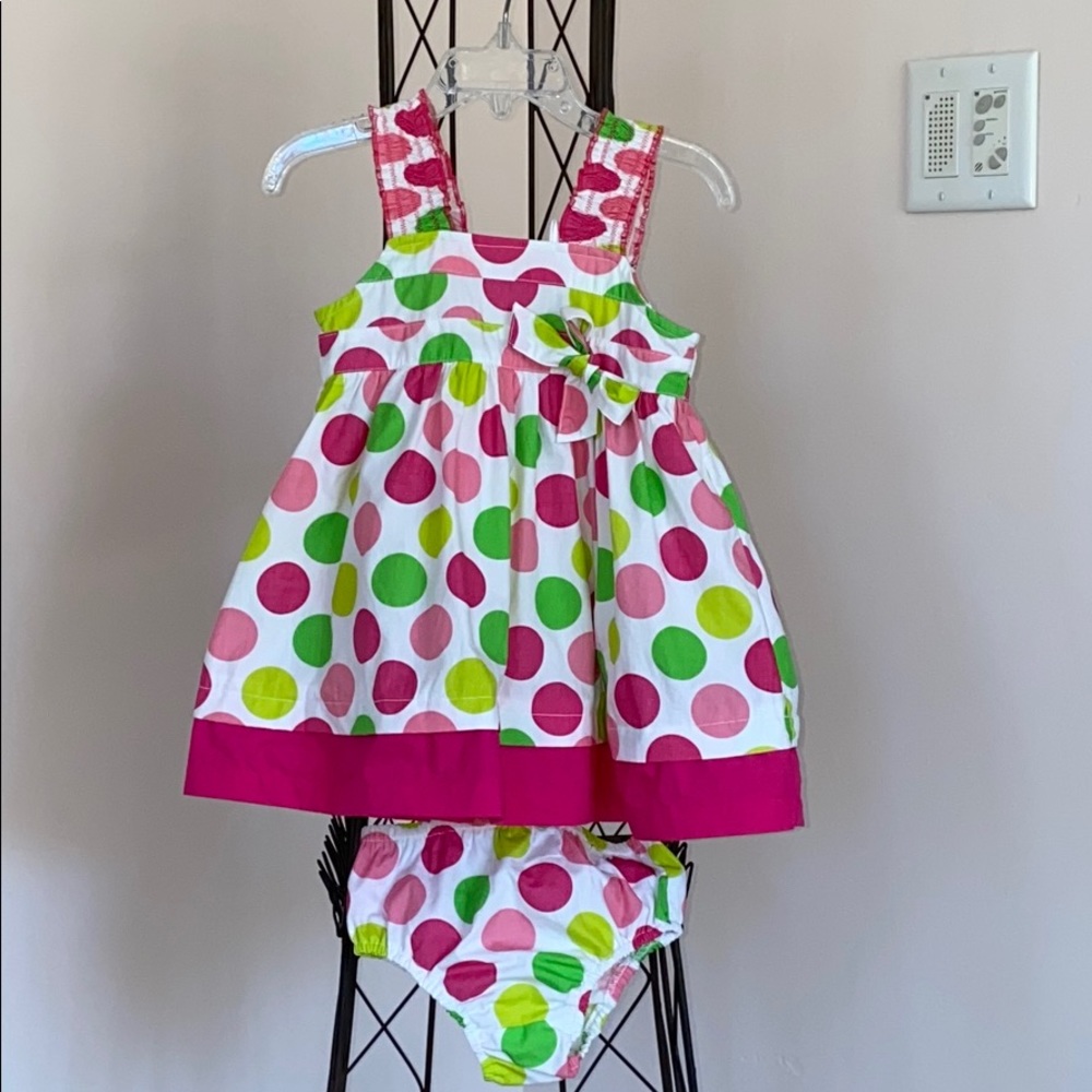 KidZone baby girl  dress with bloomers